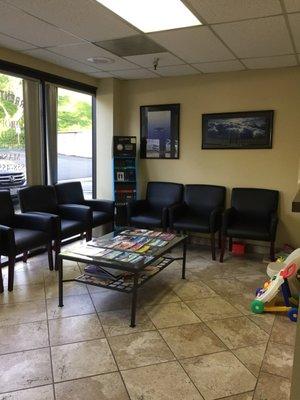 Patient waiting room/front entrance