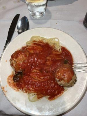 Spaghetti and Meatballs