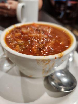 Beef and cabbage soup, mmmmm good!