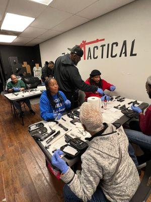 Gun Cleaning Workshop