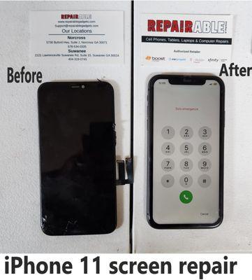 iPhone 11 Screen Repair

#repairablegadgets
#breaknfix
#ubreakifx
#iPhonerepair
#tabletrepair
#samsungrepair
#suwaneecellphonerepair