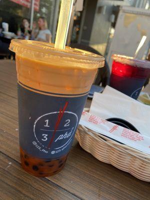 Thai iced tea