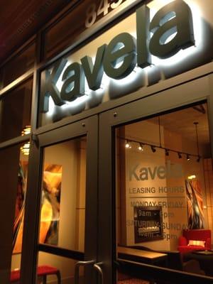 The studio is located at the Kavela Apt building