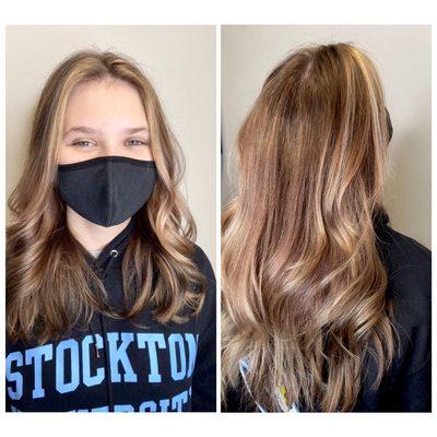 The best blended highlights ever!!! By Michelle