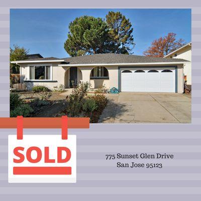 775 Sunset Glen Drive, San Jose 95123 | Represented Buyer