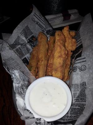 Fried pickles