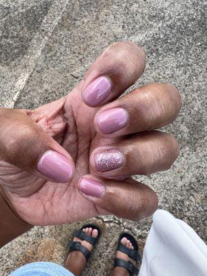 #607 gel mani