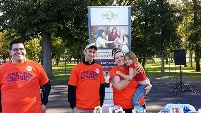 Supporting the ALZ Walk In Dayton OH