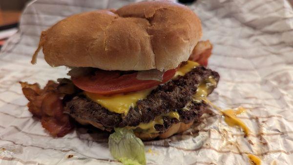 Double Bacon Cheese Burger