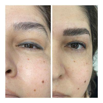 Eyebrow laminate and Lash Lifting