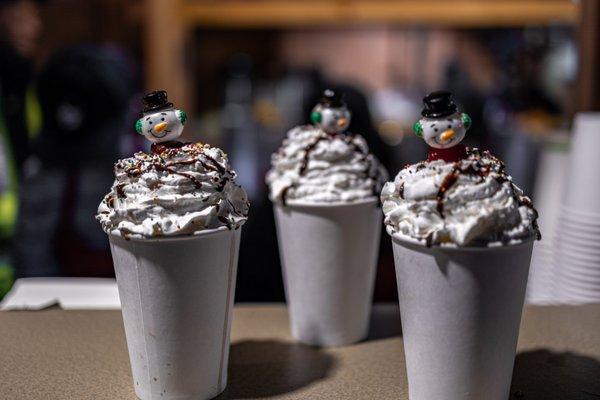 "World Famous" Snowman Hot Chocolate ($6/small)