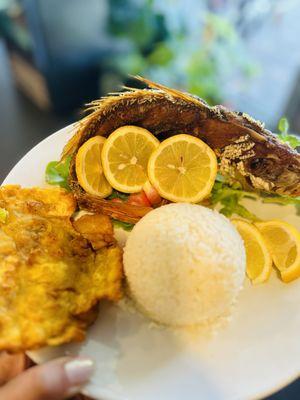 Whole Fried Snapper!