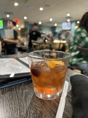 Old fashion with comfort food