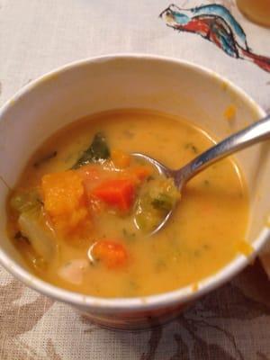 Butternut squash soup