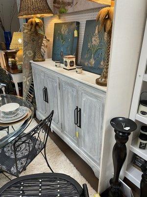 Credenza type piece, worked perfectly for our guest room.