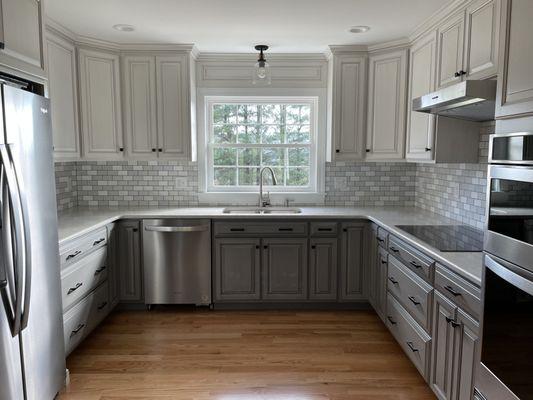 Fully remodeled kitchen