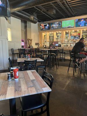 Dining area. Love the bar!