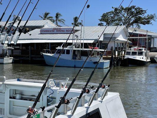 Kelly's exterior from across the harbor