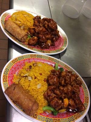 Orange Chicken Combo