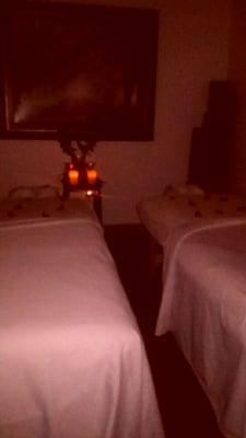 One hour couples massage $140