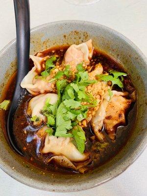 Spicy Chili Wontons (6) (* S)