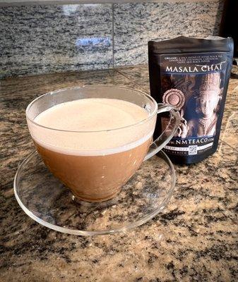 Masala Chai tea latte