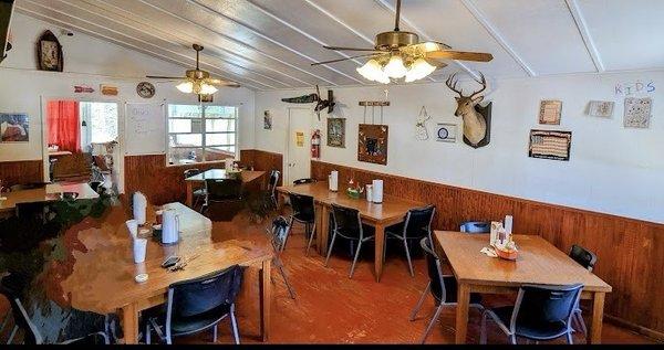 view of dining area