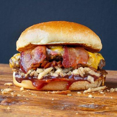 The Melt's BBQ Bacon Meltburger