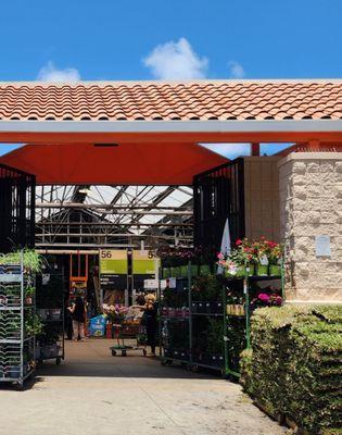 Inside the Garden Center