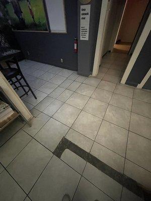 Uneven floors