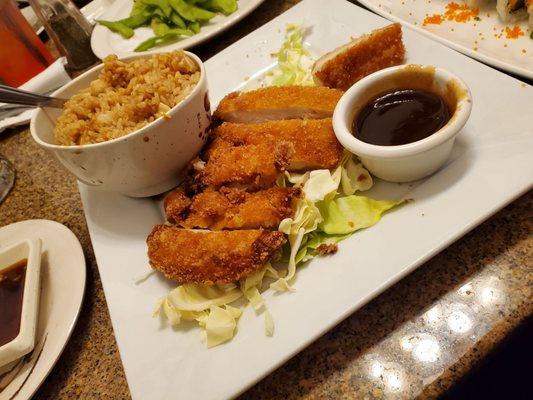 Chicken Katsu, sauce was nothing less than perfect