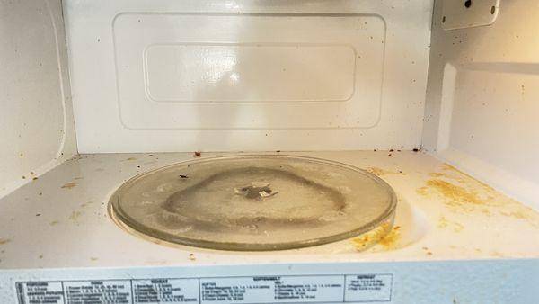 Microwave before