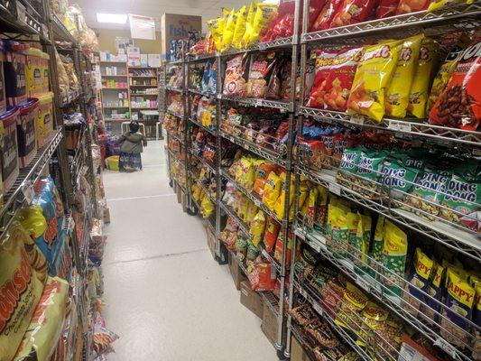 Shelves full of the Asian goodness!