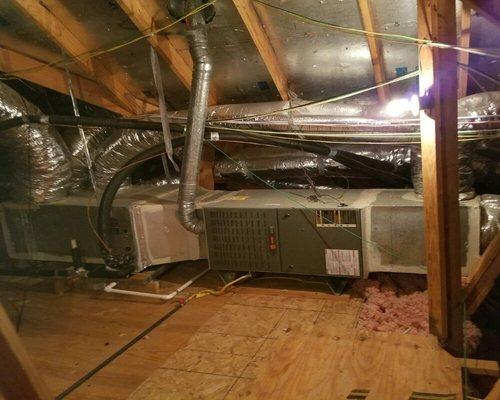 HVAC repair.