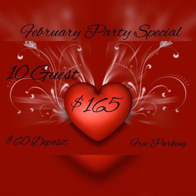 February Party Special