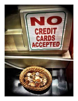 No Credit Cards Accepted! Cash Only! :[  PASTA FRESH! Italia Piazza @ Harlem Ave.Quality Quality Quality!Great Italian Products!