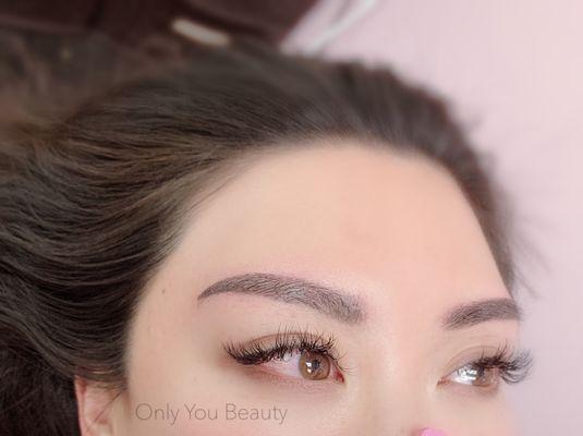 6D Microblading shading Brow - gray coffee