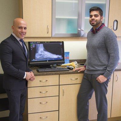 Dr. Tayeb Hussain, DPM and 
 Dr. Zubair Khan, DPM
 Mag Mile Foot and Ankle Institute