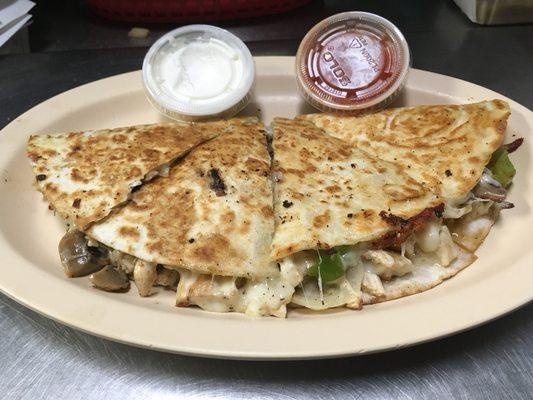 Chicken quesadilla