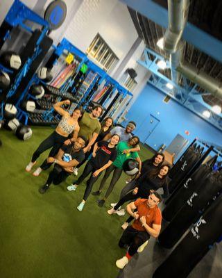 After workout  group shot - independent gym - HIIT - Bootcamp - open gym