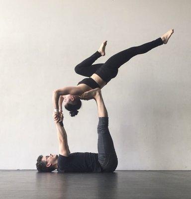 Come take one of our weekly classes. We make acrobatics accessible for all bodies.