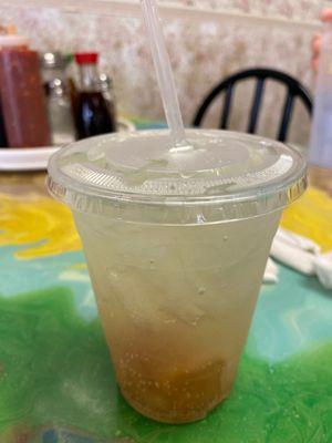 Soda xi muoi. It's not on the menu but it's FANTASTIC!