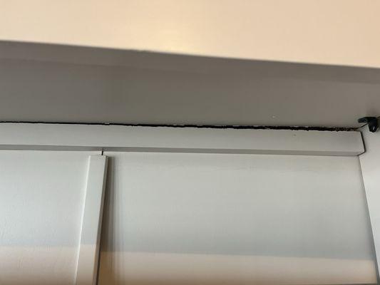 Broken shelf