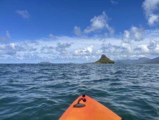 Kayaking to Chinaman hat