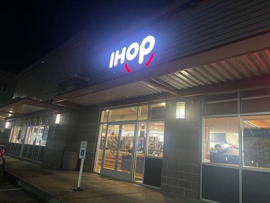 This is a ghost kitchen inside IHOP