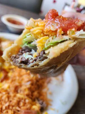 Ground Beef Hard Shell (Gringo) Taco