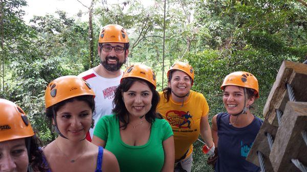 Zipline adventure in Costa Rica!