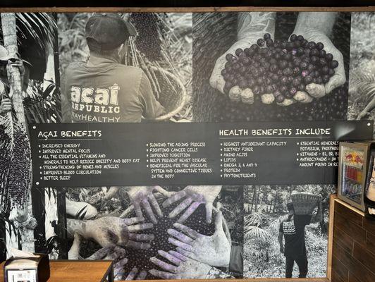 Background story, I never really knew how açaí berries look like