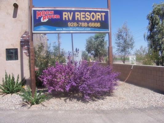 Moon River Resort entrance