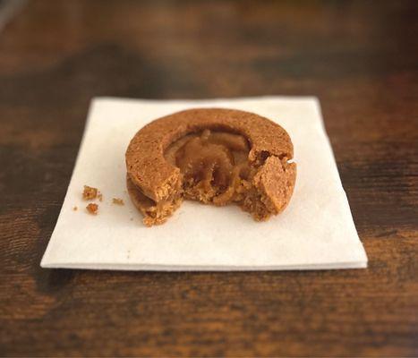 Cashew Butter Ginger Marmalade Strusel Cookie